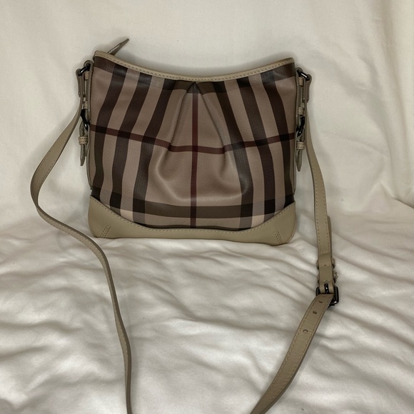 Burberry Smoked Check Hartham Shoulder Bag - Picture 4 of 12